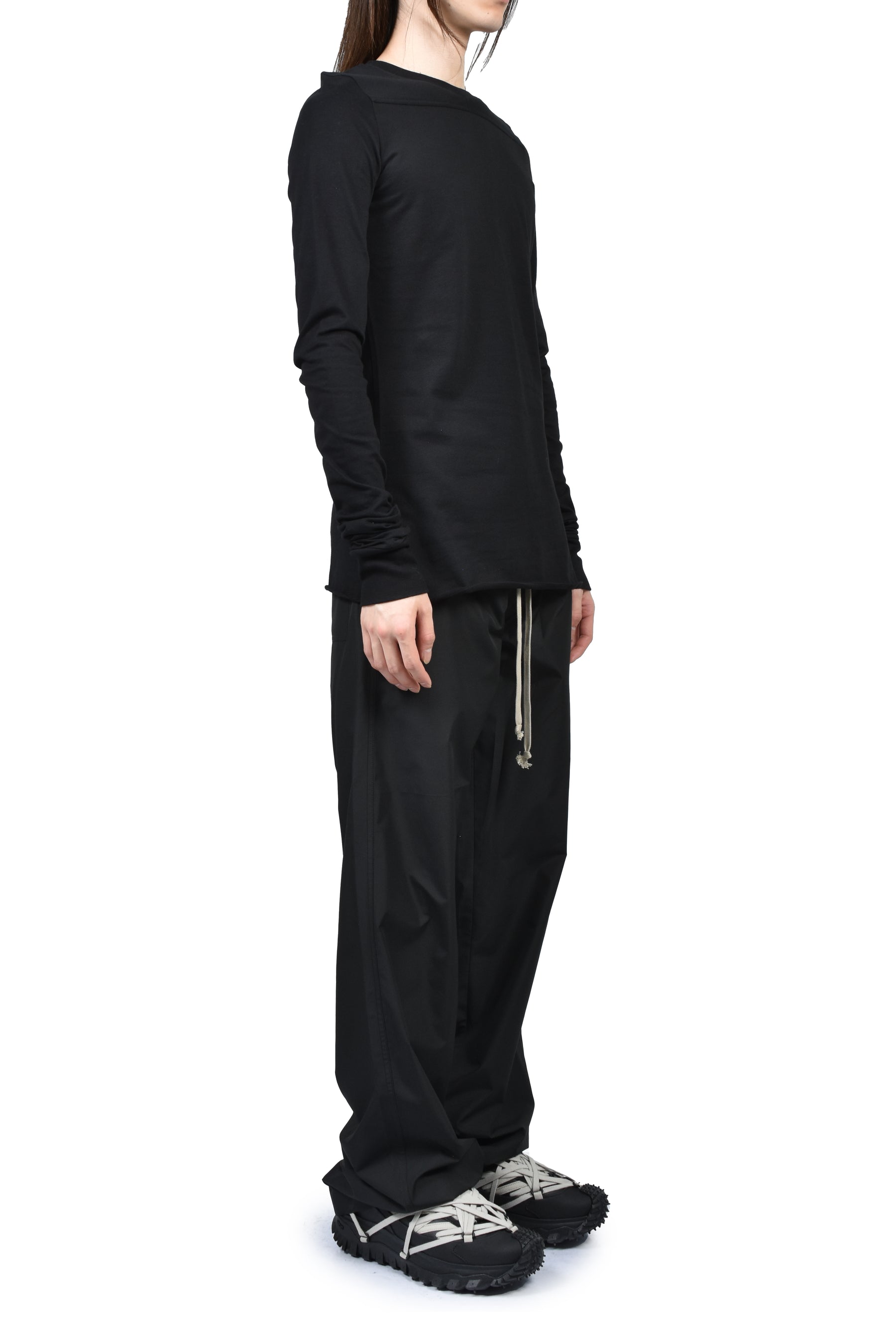 MONCLER + RICK OWENS GIRDER LS T / BLK