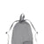 TECH PERTEX_ TRAVEL KNAPSACK / GRY