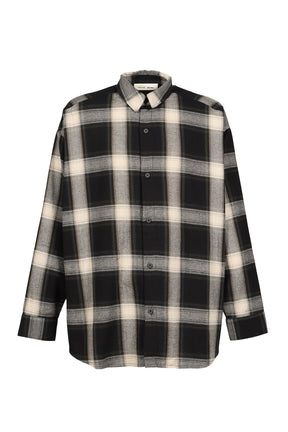 BUTTON UP SHIRT / IRON GRY PLAID