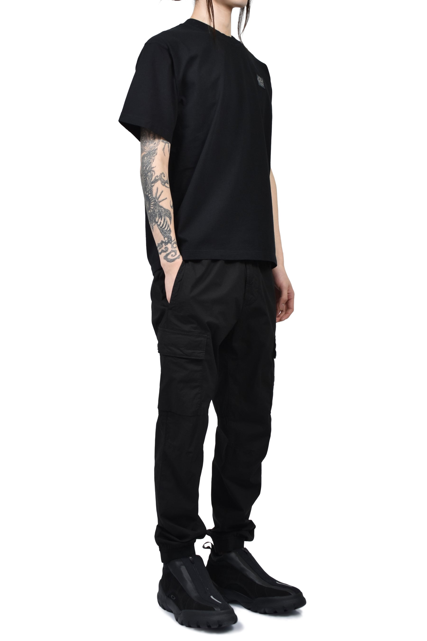 Stone Island SS T-SHIRT / BLK