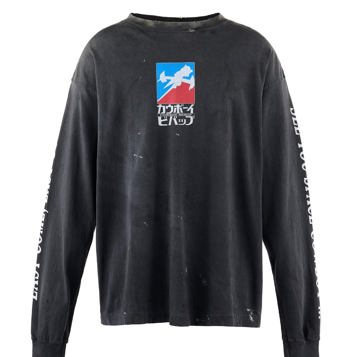 SAINT Mxxxxxx × Cowboy Bebop SS25 CB_LS TEE/EASY COME / BLK - NUBIAN