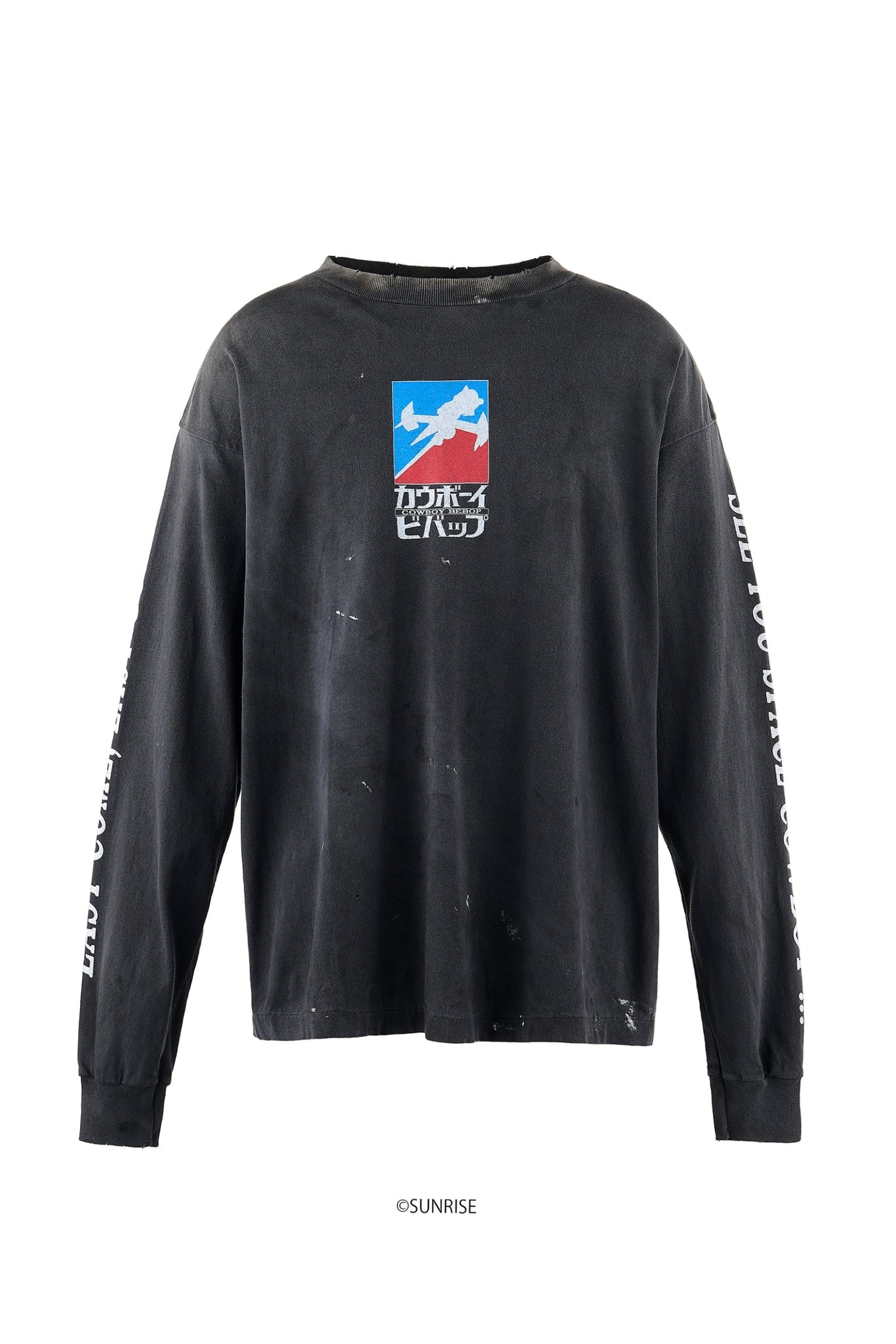 SAINT Mxxxxxx × カウボーイビバップ CB_LS TEE/EASY COME / BLK