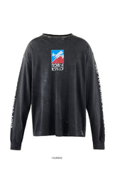 SAINT Mxxxxxx × カウボーイビバップ CB_LS TEE/EASY COME / BLK