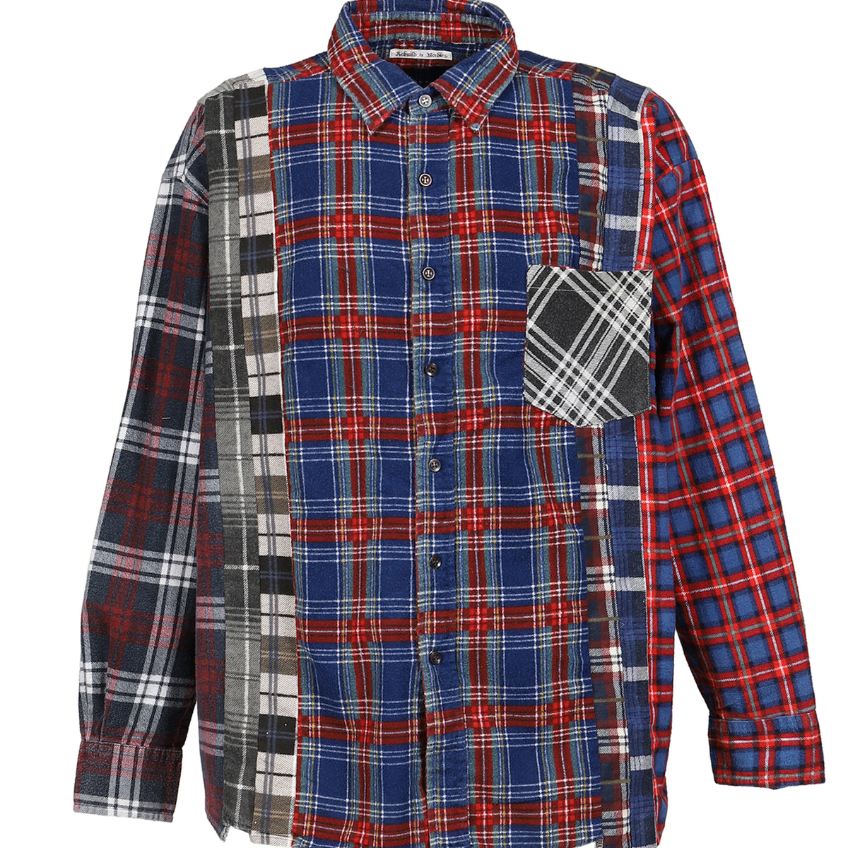 トップス Rebuild by Needles 7 Cuts Flannel Shirt Rebuild by Needles Flannel Shirt 7 Cuts Shirt new small | eBay