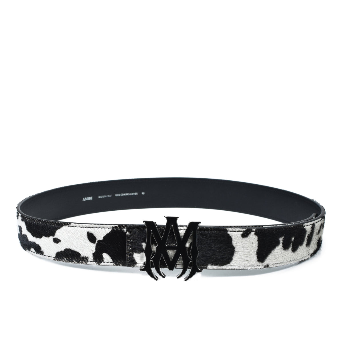 AMIRI アミリ SS26 MA COW 4CM BELT / D.BRW - NUBIAN ヌビアン