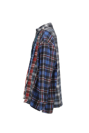 FLANNEL SHIRT -> RIBBON WIDE SHIRT / ASSORTED