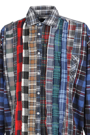 FLANNEL SHIRT -> RIBBON WIDE SHIRT / ASSORTED