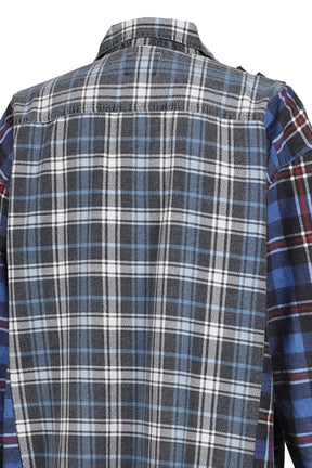 FLANNEL SHIRT -> RIBBON WIDE SHIRT / ASSORTED