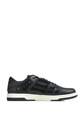AMIRI アミリ FW25 CRYSTAL STUDDED SKEL TOP LOW / BLK - NUBIAN ヌビアン