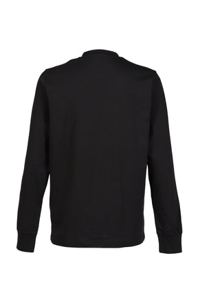 LOGO L/S T-SHIRTS / 999 BLK