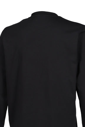 LOGO L/S T-SHIRTS / 999 BLK