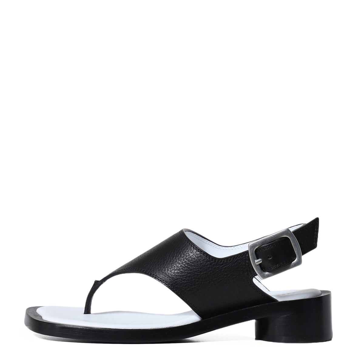 MM6 エムエムシックス SS24 SANDAL / BLK - NUBIAN