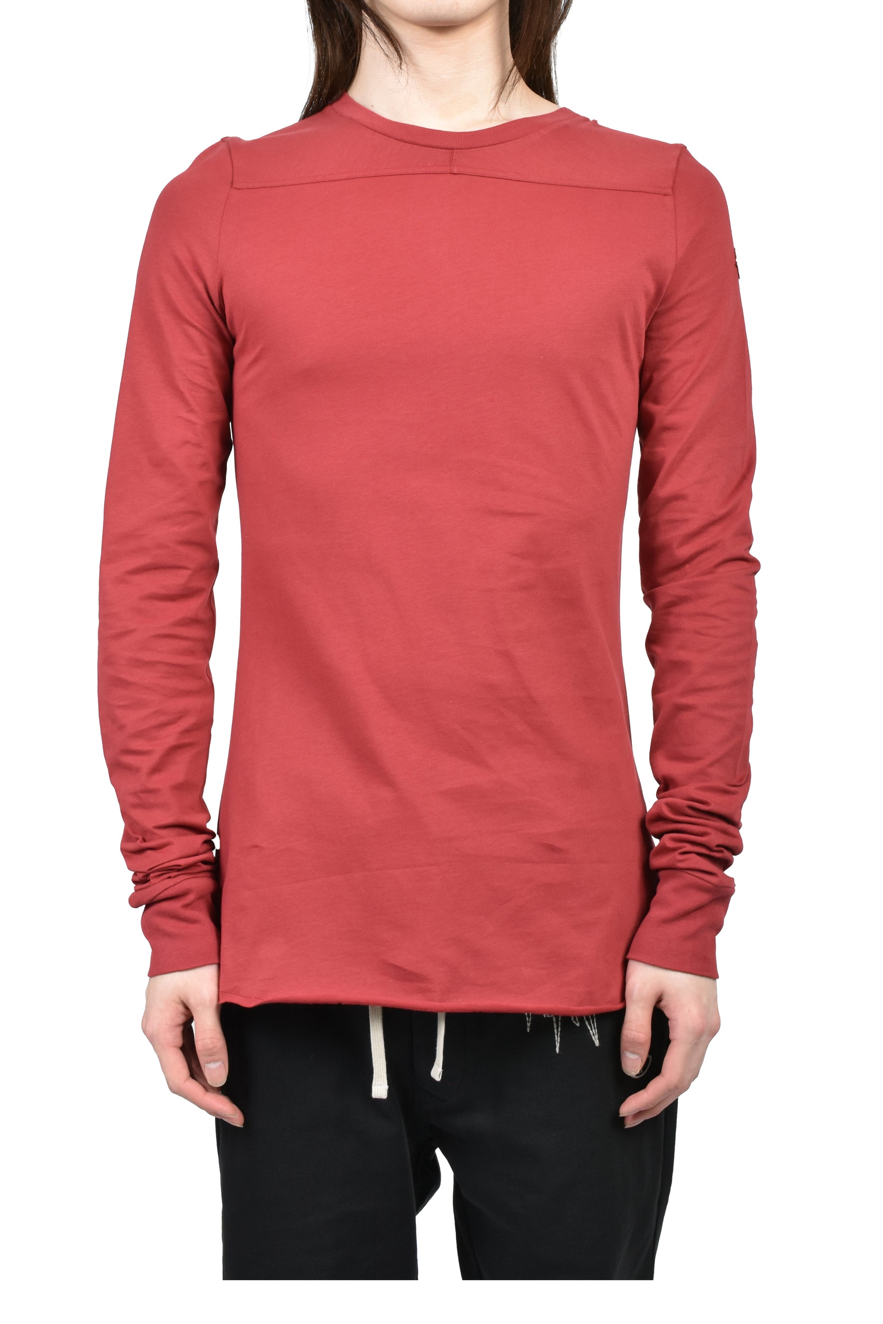 MONCLER + RICK OWENS GIRDER LS T / DUSTY PNK