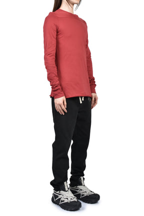 MONCLER + RICK OWENS GIRDER LS T / DUSTY PNK