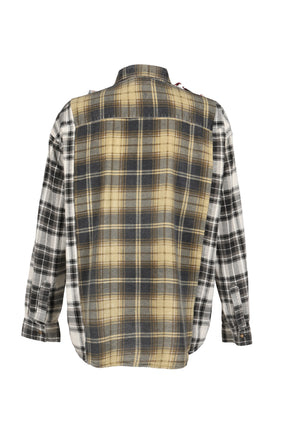 FLANNEL SHIRT -> RIBBON WIDE SHIRT / ASSORTED
