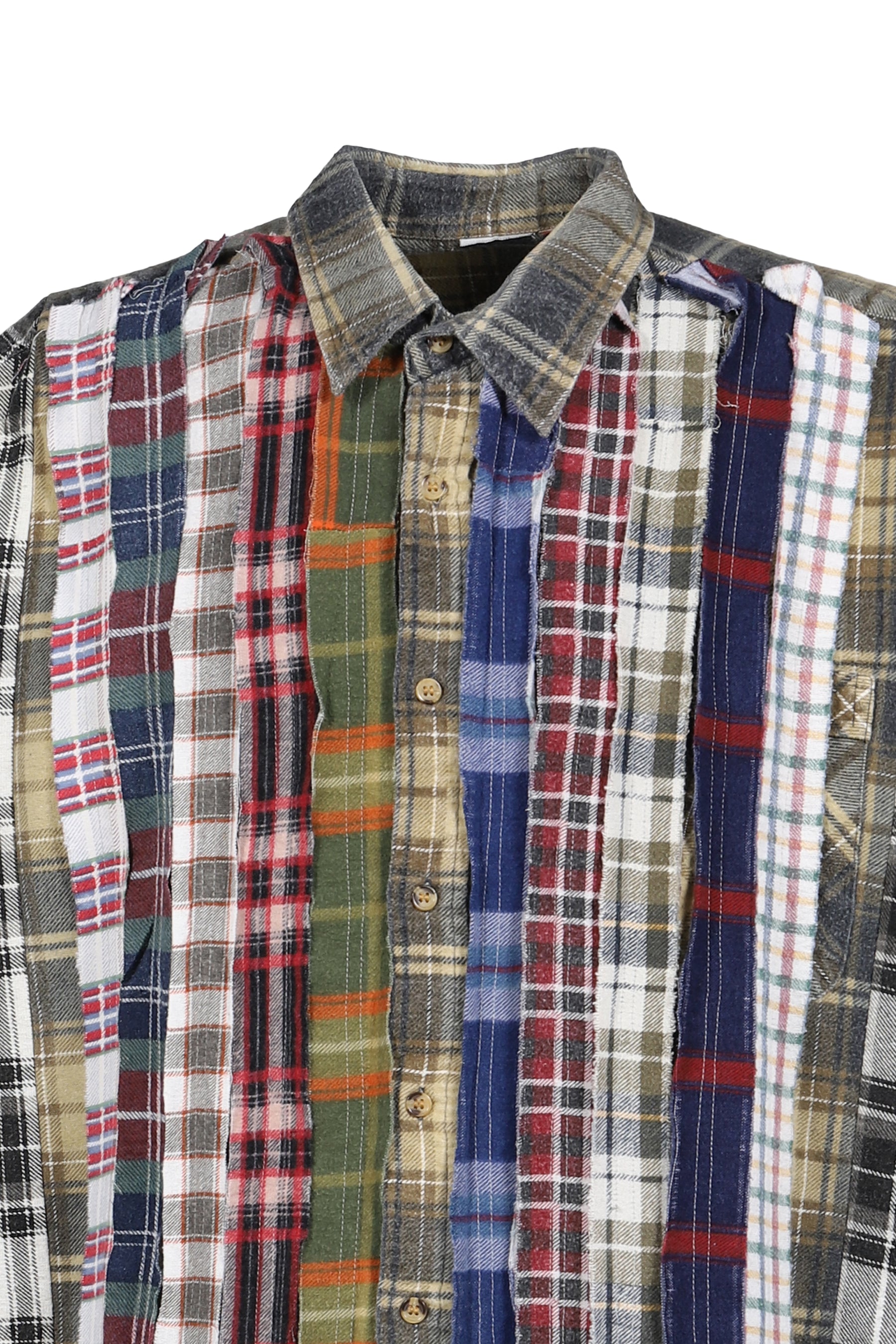 FLANNEL SHIRT -> RIBBON WIDE SHIRT / ASSORTED