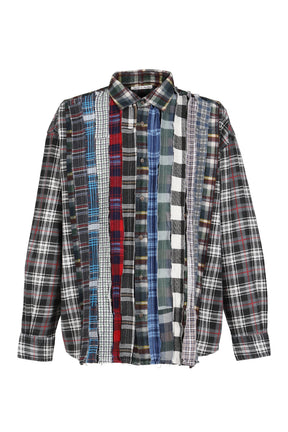 FLANNEL SHIRT -> RIBBON WIDE SHIRT / ASSORTED