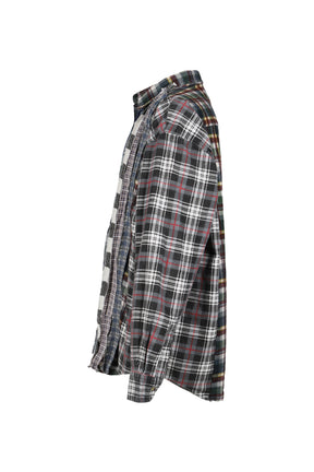 FLANNEL SHIRT -> RIBBON WIDE SHIRT / ASSORTED
