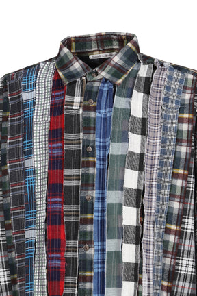 FLANNEL SHIRT -> RIBBON WIDE SHIRT / ASSORTED