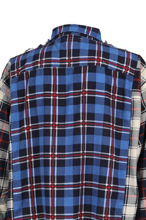 FLANNEL SHIRT -> RIBBON WIDE SHIRT / ASSORTED