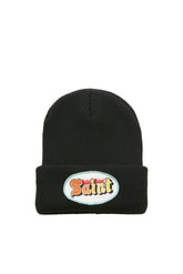 KNIT CAP/SAINT / BLK