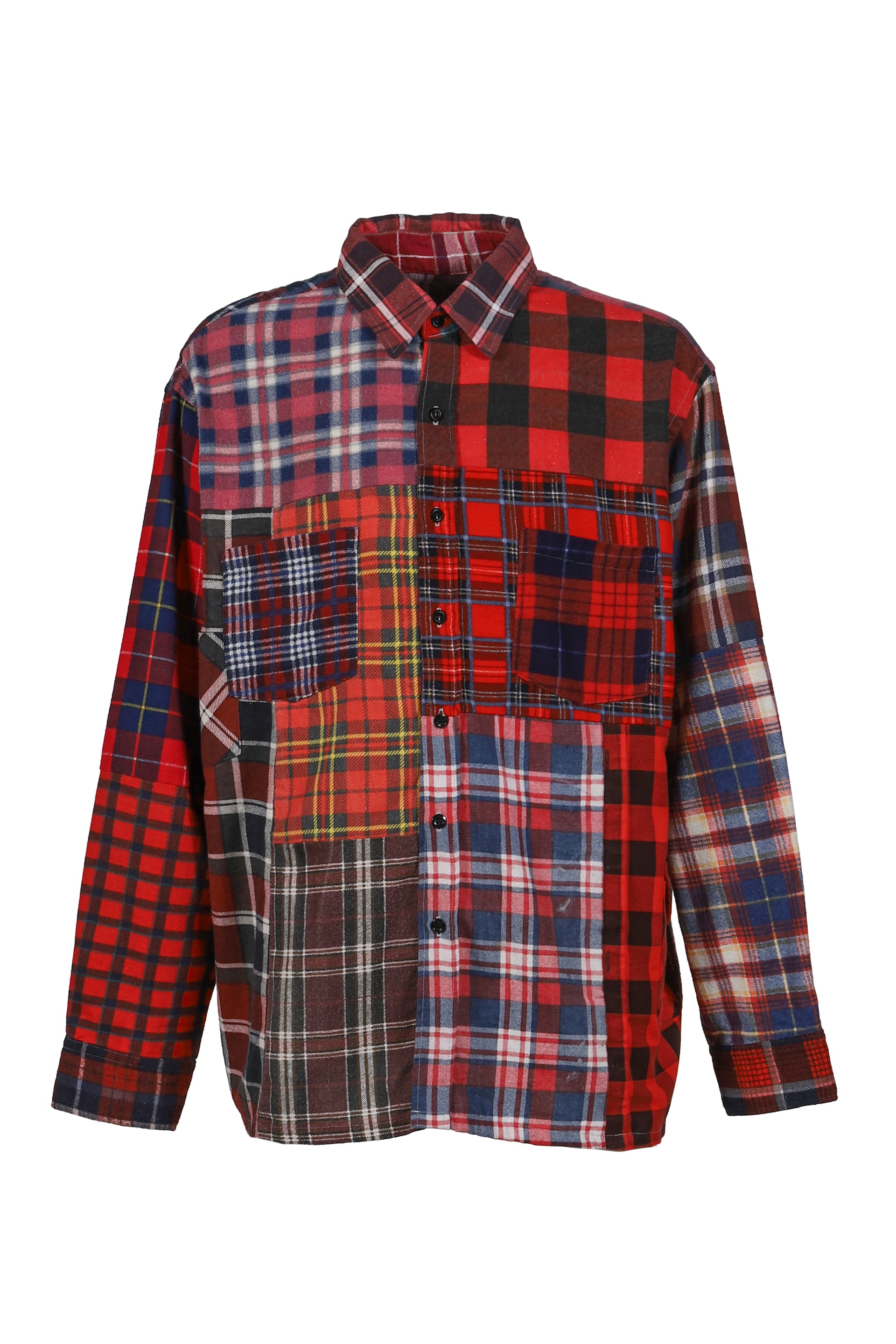 FLANNEL SHIRT -> STRAIGHT HEM SHIRT / ASSORT