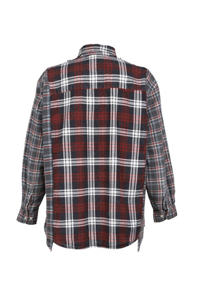 FLANNEL SHIRT -> RIBBON WIDE SHIRT / ASSORTED