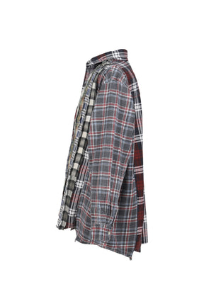 FLANNEL SHIRT -> RIBBON WIDE SHIRT / ASSORTED