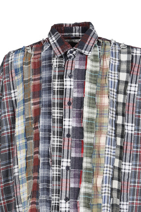FLANNEL SHIRT -> RIBBON WIDE SHIRT / ASSORTED
