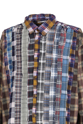 FLANNEL SHIRT -> RIBBON WIDE SHIRT / ASSORTED