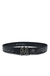 MA STUD 4CM BELT / BLK