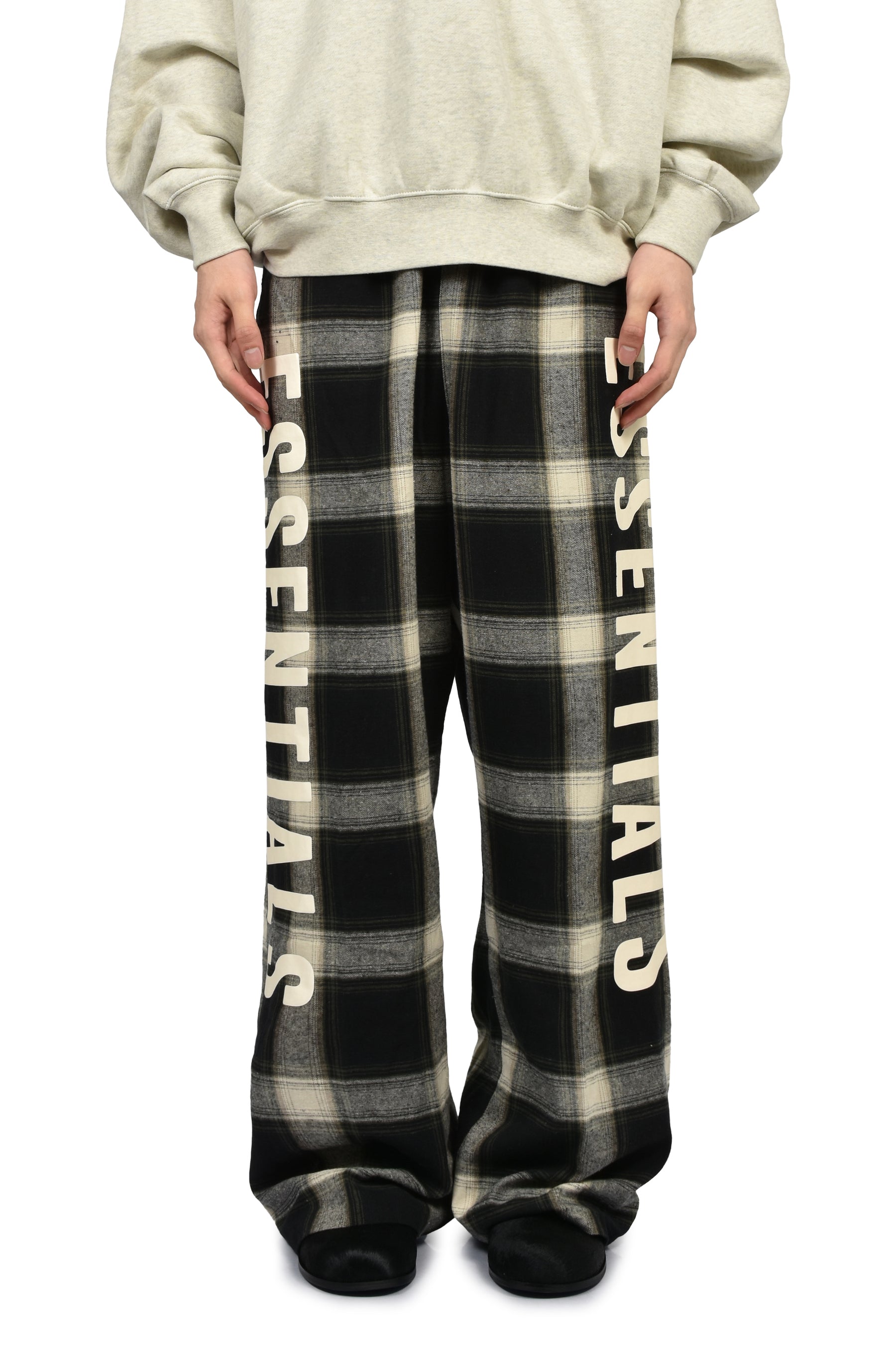 LOUNGE PANT / IRON GRY PLAID