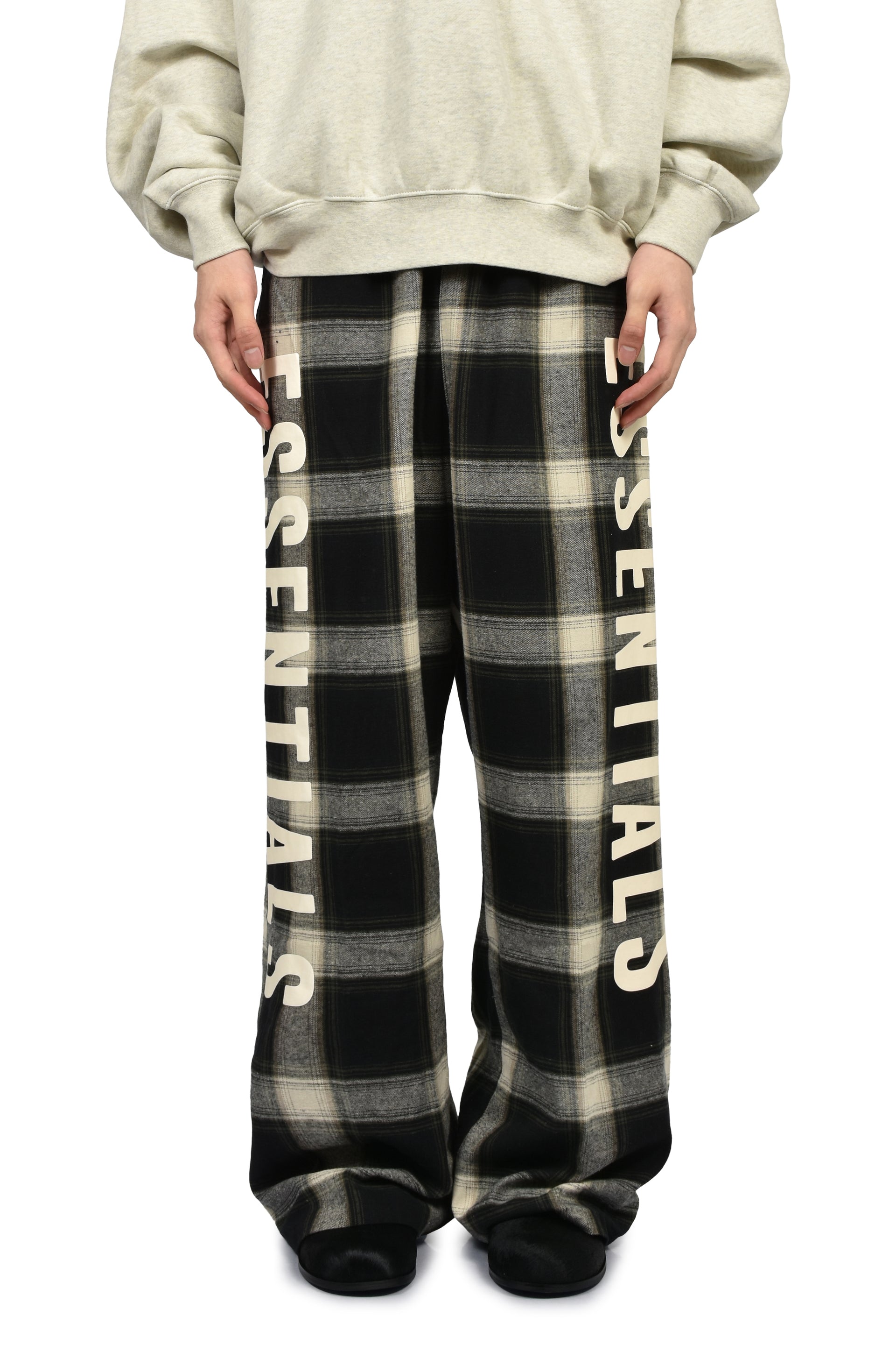 LOUNGE PANT / IRON GRY PLAID