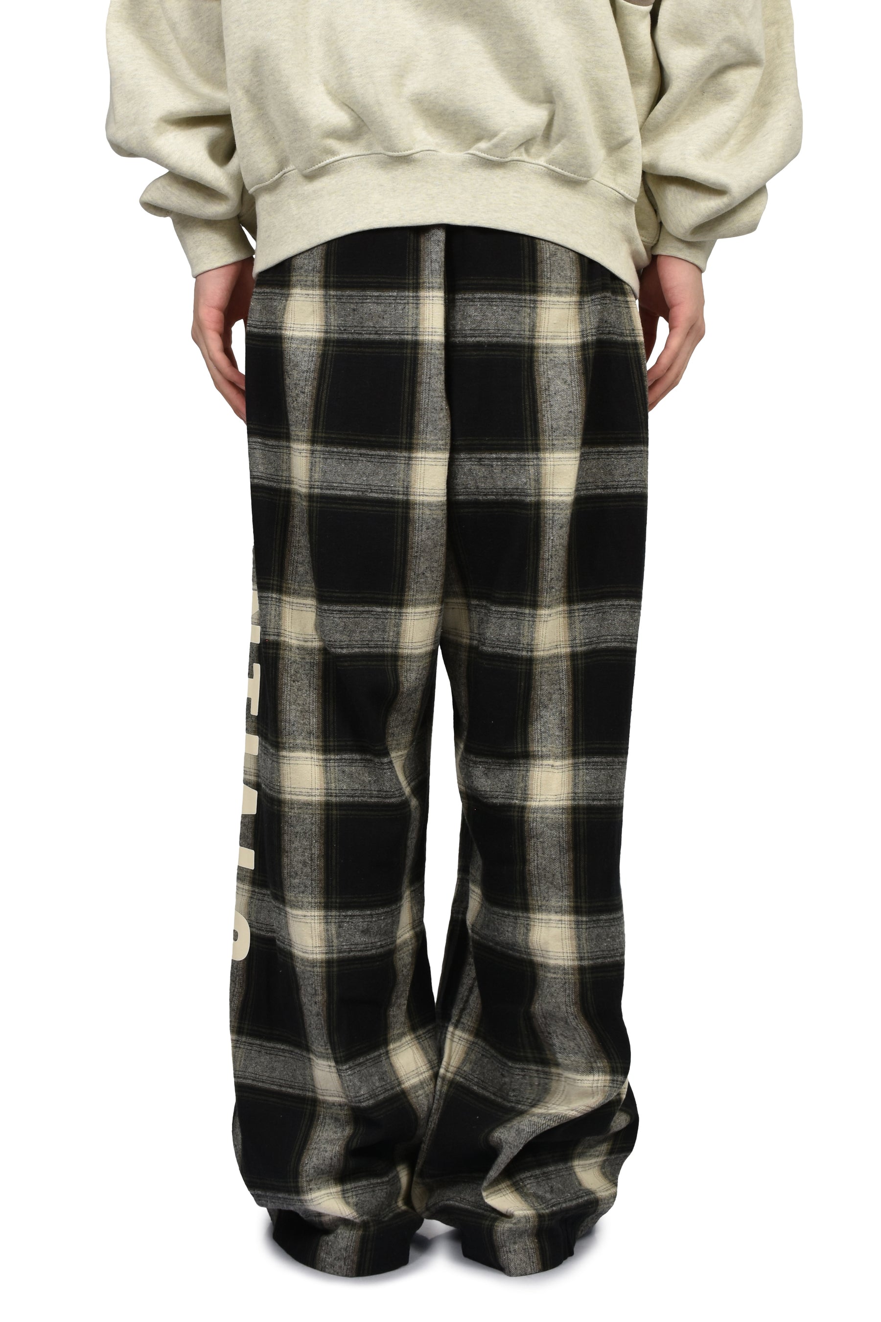 LOUNGE PANT / IRON GRY PLAID