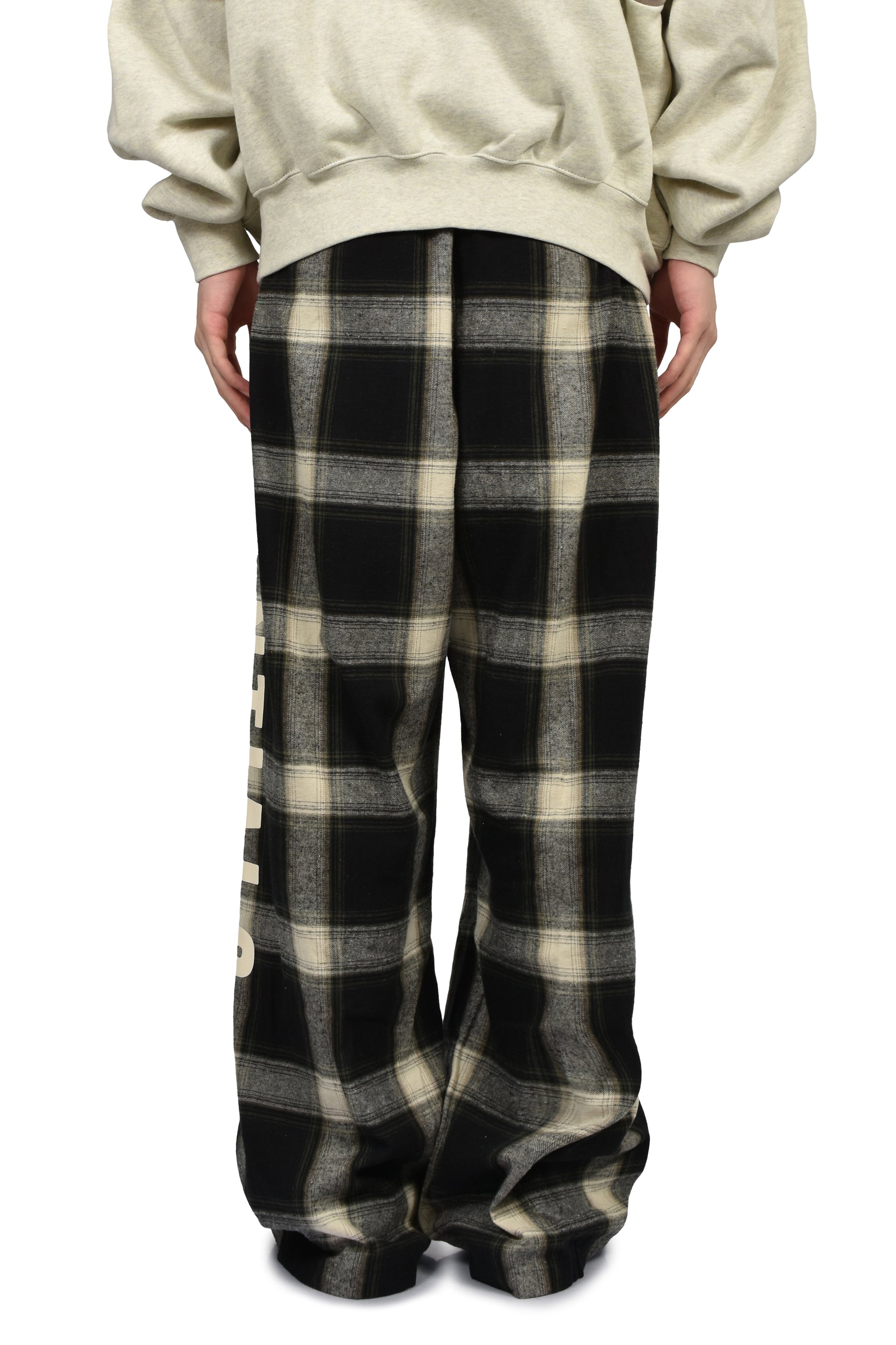 LOUNGE PANT / IRON GRY PLAID
