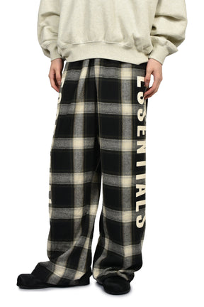 LOUNGE PANT / IRON GRY PLAID