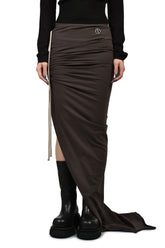 MONCLER + RICK OWENS ADJUSTABLE SKIRT / DUST