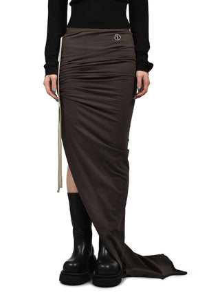 MONCLER + RICK OWENS ADJUSTABLE SKIRT / DUST