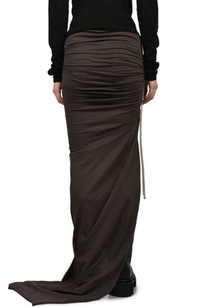 MONCLER + RICK OWENS ADJUSTABLE SKIRT / DUST