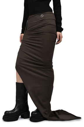 MONCLER + RICK OWENS ADJUSTABLE SKIRT / DUST