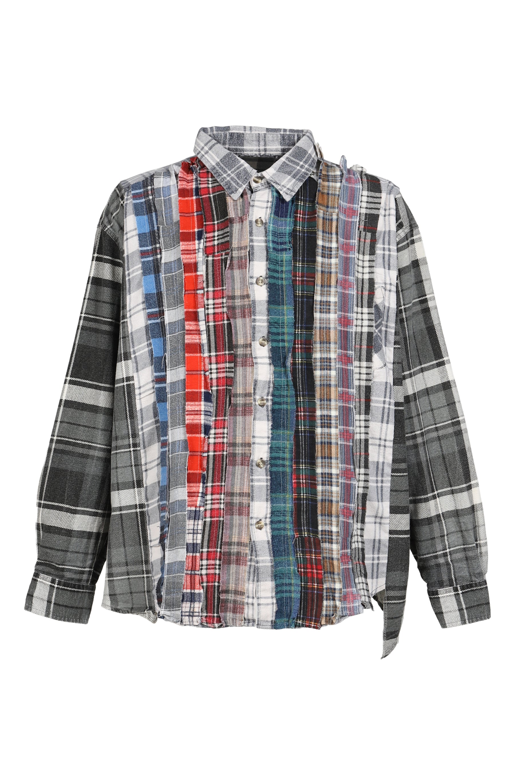 FLANNEL SHIRT -> RIBBON WIDE SHIRT / ASSORTED