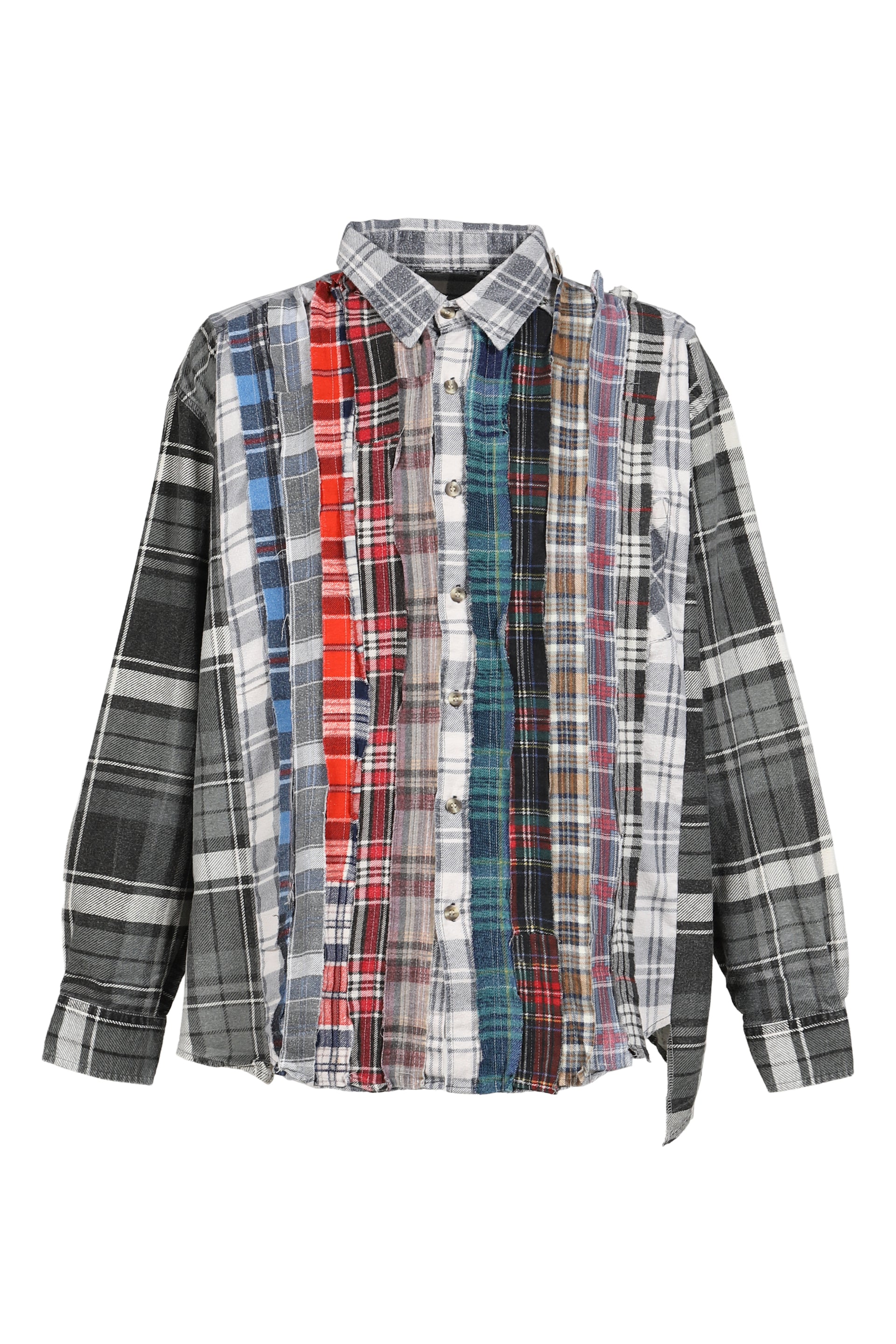 FLANNEL SHIRT -> RIBBON WIDE SHIRT / ASSORTED