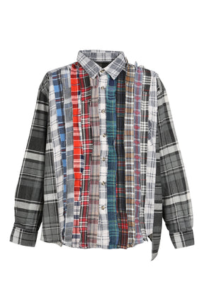 FLANNEL SHIRT -> RIBBON WIDE SHIRT / ASSORTED