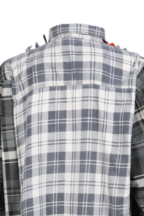 FLANNEL SHIRT -> RIBBON WIDE SHIRT / ASSORTED
