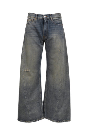 PANTS 5 POCKETS / DARK BLU