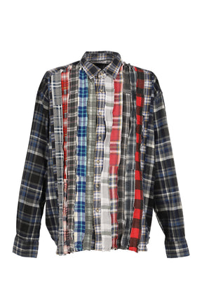 FLANNEL SHIRT -> RIBBON WIDE SHIRT / ASSORTED