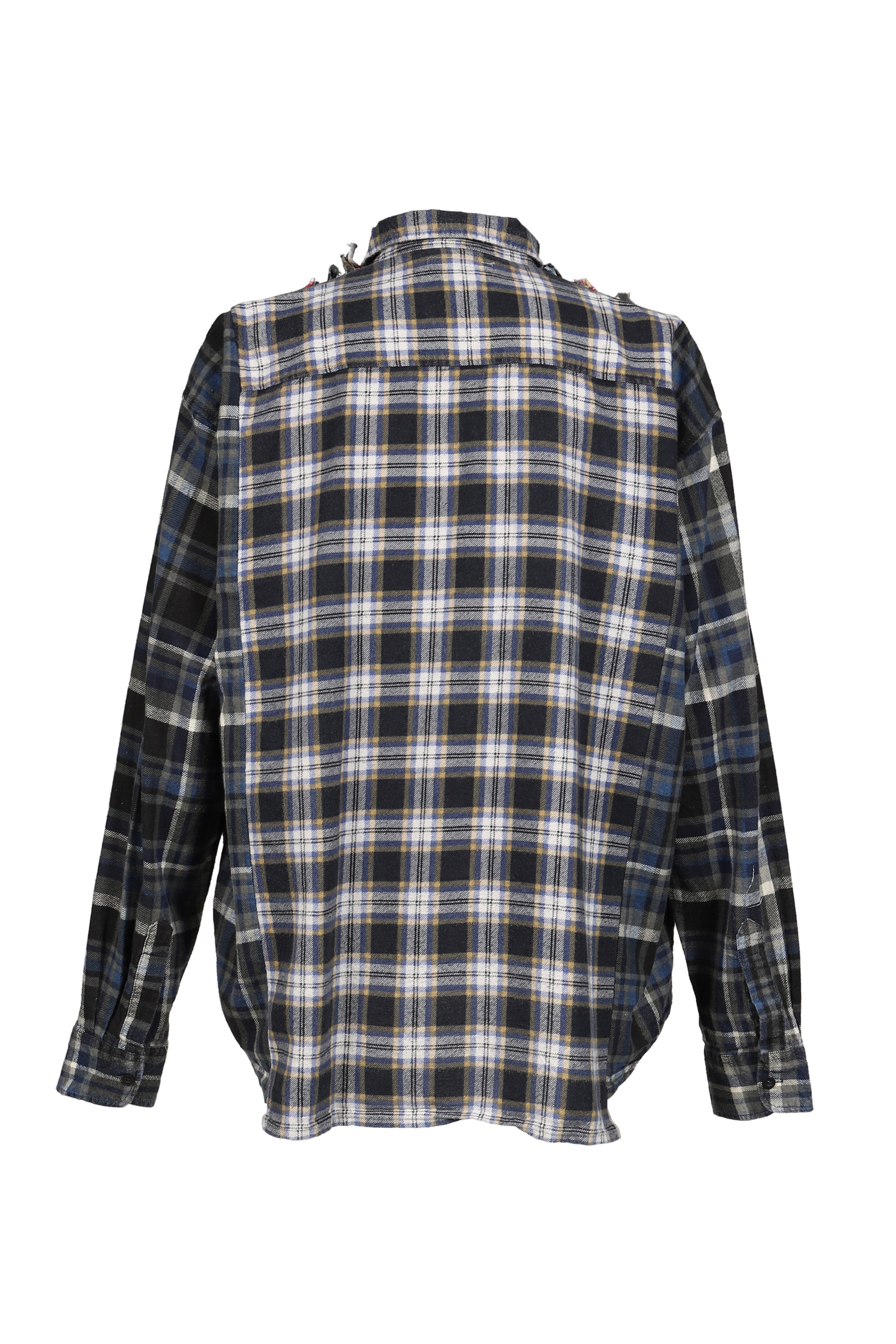 FLANNEL SHIRT -> RIBBON WIDE SHIRT / ASSORTED