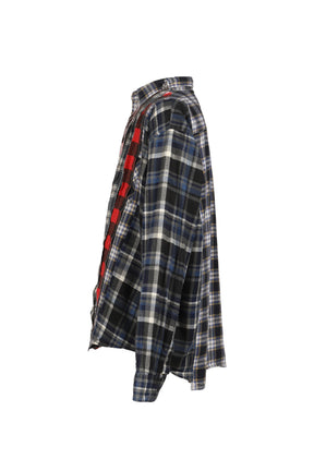 FLANNEL SHIRT -> RIBBON WIDE SHIRT / ASSORTED