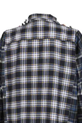 FLANNEL SHIRT -> RIBBON WIDE SHIRT / ASSORTED