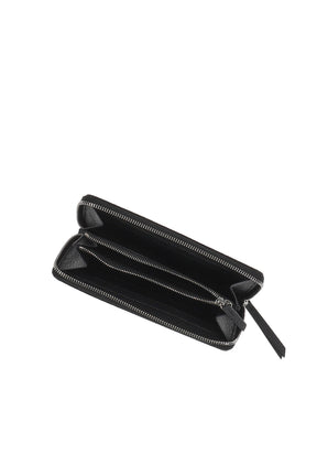 Maison Margiela WALLET ZIP AROUND CONTINENTAL / BLK